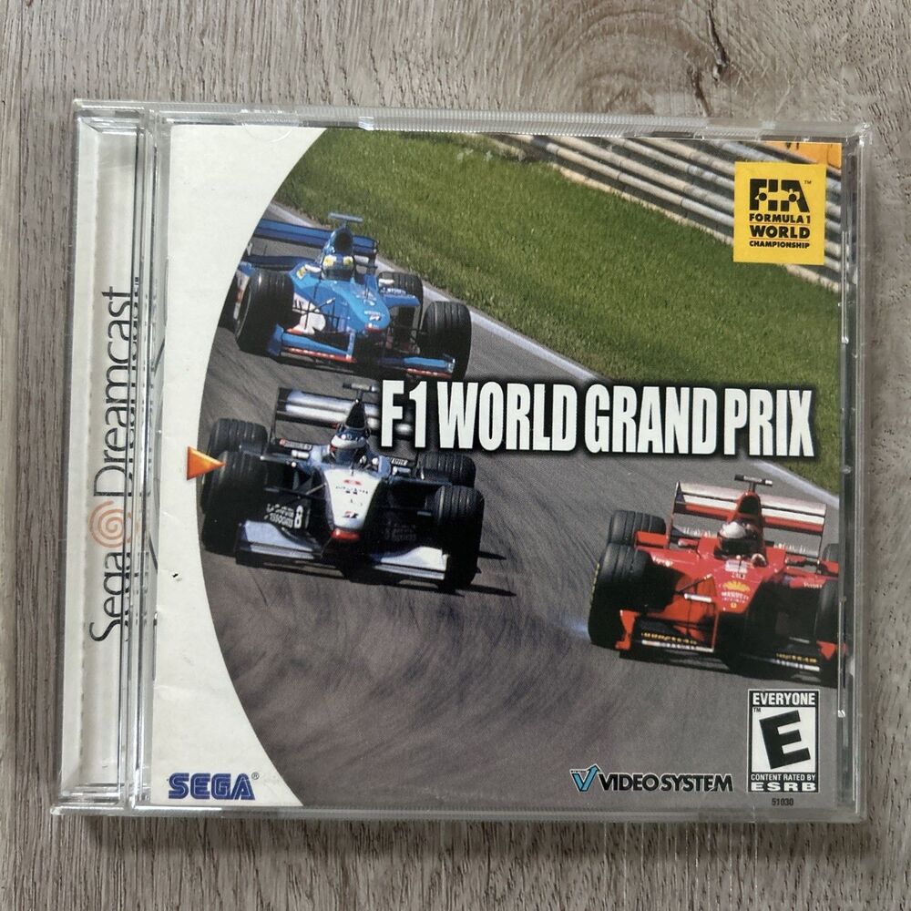 F1 World Grand Prix Sega Dreamcast 2000 Game CIB Complete Tested & Working